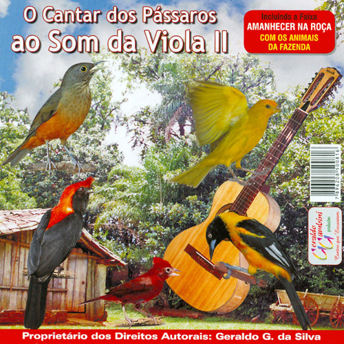CD - O Cantar Dos Pássaro Ao Som Da Viola Volume II