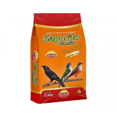 SAPORITO - RACAO PARA PASS C/ MAMAO 2,5 KG