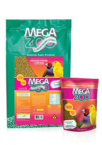 Megazoo - SM16 Pássaros Nativos E Exóticos Manutenção. 5KG